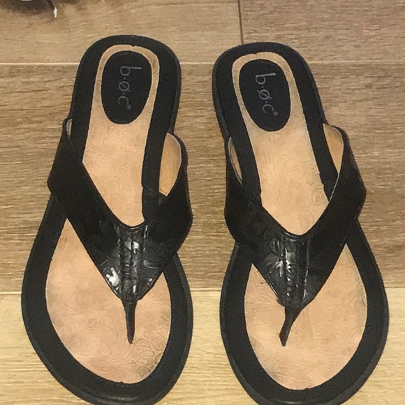 boc Shoes Boc Born Concept Sandals Womens Sandals Flip Flops Black Tooled Toe Post Poshmark